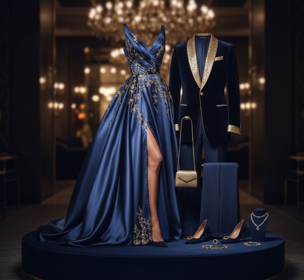 Evening occasion wardrobe pieces